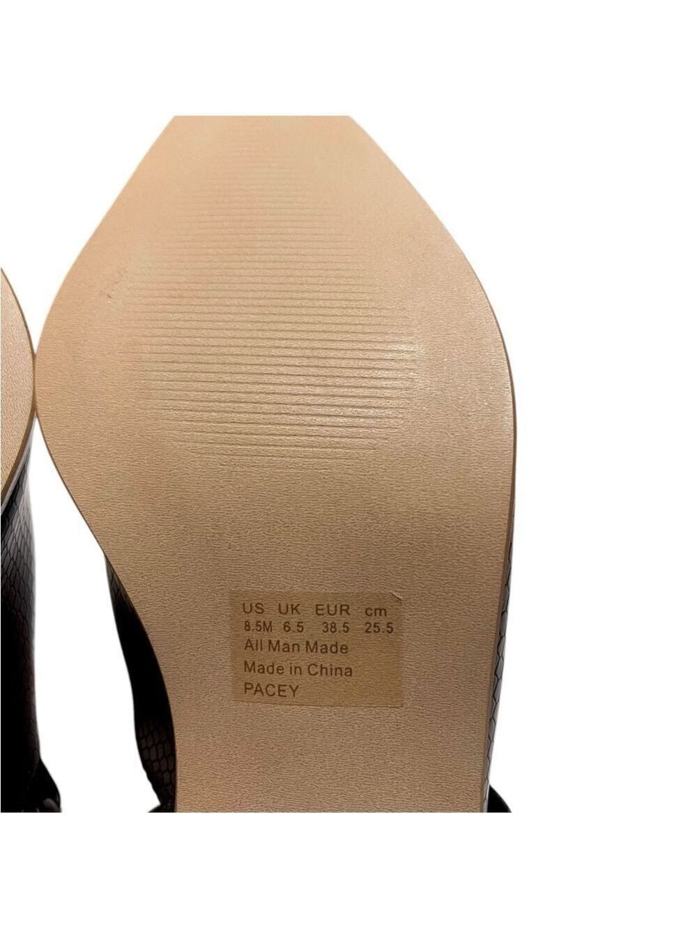 Carlos Santana "Pacey" Slingback Mules. Black Textured. Women’s Size 8.5 - Picture 10 of 10